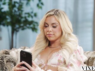 VIXEN Allie plays nasty game of truth or dare with crush