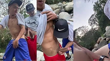 en el rio