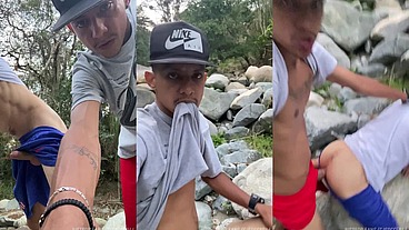 en el rio