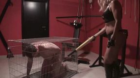 Candle play with her prisoner