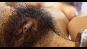 I Rub My Clit and It Gets so Swollen, and My Hairy Pussy Gets so Wet