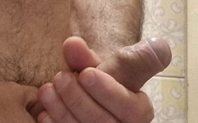 Nice Cumshot to Big Ball Nice Dick