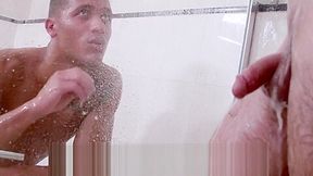 ShowerBait Str8 Vincent James shower fucked by Kevin Blaise