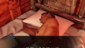 Rio and Lily Having Fun with Bobby in Hotel Room at Night