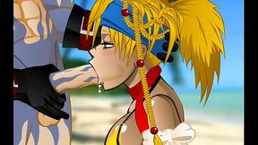 V&iacute_deo de anime Rubia hentai follada por la boca, Hentai Porno