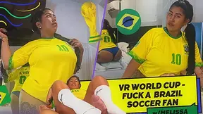 VR WORLD CUP - FUCK A BRAZIL SOCCER FAN - BigAssLatinaVR