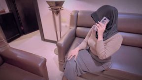 My wife is on the phone with her boyfriend