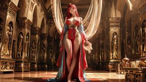 Red Queen in the Desert! Lazy Afternoon in the Golden Palace.