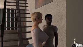 a biker chick and white milf take long dick