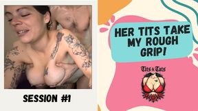 I Crush Her Fake Tits Hard & Fuck Her to Creampie