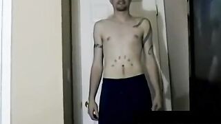 Hair Bear's Explosive Orgasm - Live Cam Show with Older Man