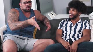 HETEROFLEXIBLE - Lusty Heterosexual Hunk Ryan Bones Uses Buddy Tony Genius's Bubble Booty As His Cum Dump