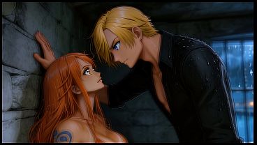 NAMI SANJI Y LUFFY VARADOS EN UNA ISLA MUY CALIENTE - AUDIO EN ESPA&Ntilde_OL- IA PORN -NAMI SANJI AND LUFFY stranded on a very hot island