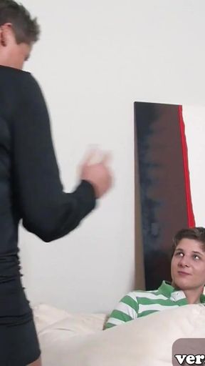 Key moment from &quot;German stepmom fucks with her 18 year old stepson&quot;
