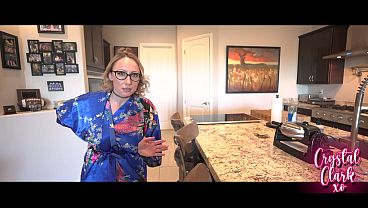 Step mom takes a break with steamy handjob and more