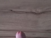 Cumming on the table and up the wall!
