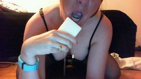Nicoletta's Solo Exploration of Mouth Soap Fetish in Her Private Room: A Personal Journey into Sensory Experience and Self-Discovery 720HD
