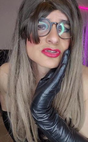 Leather Glove Fetish