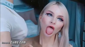 Horny Blonde Gets a Hot Pussy Pounding
