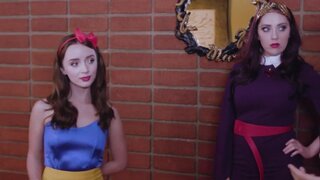 Snow White porn parody with a really good looking gal