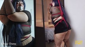 Hinata Is Tied Up, Spanked And Fucked Until She Squirts Ft Reyna Tirana Shibari Cosplay