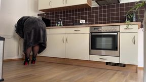 stepmother-in-law cums first and gets son-in-law s cum on gorgeous ass