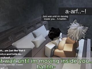 [ROBLOX] Femboy loves doggystyle and barks like a bitch