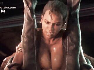 Large Titted mother I'd like to fuck ADA Wong Destroyed by T-girl Monster Schlong(HQ CG Shemale hentai Porn)
