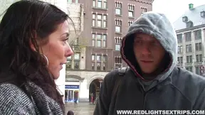 Passionate Couple Enjoys Threesome With Hooker In Sexy Amsterdam Nights