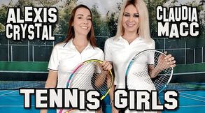 Alexis Crystal and Claudia Macc: Tennis Girls