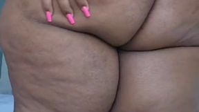 Huge ass in baby oil