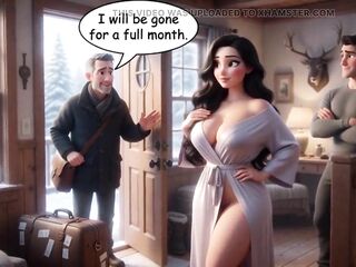 Kevin Finds Excitement with His Stepmother During a Lengthy Winter Absence (ai Generated)
