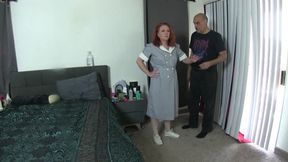 Freeze fucking the maid Evangeline 3