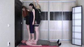 Mikaela & Nadia & Mallory - a looser beneath our feet Full HD