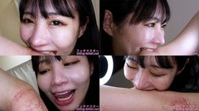 Hikage Hinata - Biting by Japanese cute girl - 1080p
