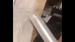 Spying on Hot Sister–in–Law’s Secret Tampon & Pad Fetish Moment