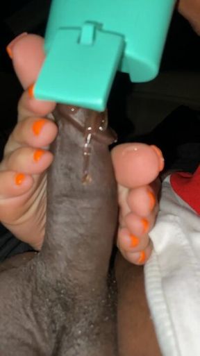 Fairy soles footjob