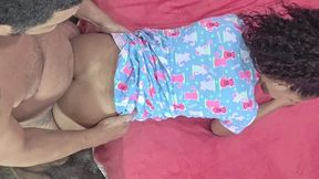 pequena enteada - petite anal com seus peitos pequenos l