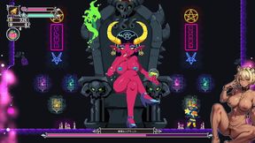 Japanese Flip Witch Defeats Enemy With Hot Sex Game Action