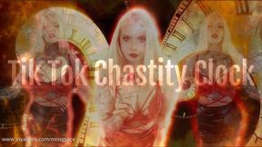 TIK TOK CHASTITY CLOCK MINDFUCK