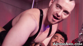 Attractive Dee Dungeon took a sling & received a hardcore ass pumping fisting by cuti