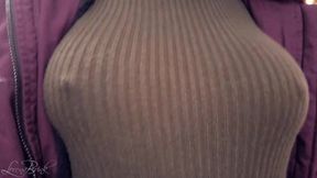 Boobwalk, New Coat, Knitted Sweater