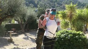 Maya Homerton - Cruel Predicament Bondage Walk Training Lesson in a Public Park - Part 2 mp4 HD
