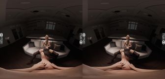 Scarlet & Tifa - POV Threesome With Horny Slut