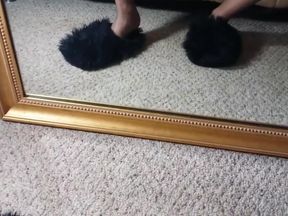 Twink Crossdresser Fucks in Stockings