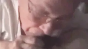 Amateur Daddy Blowjob Party with Horny Older Man