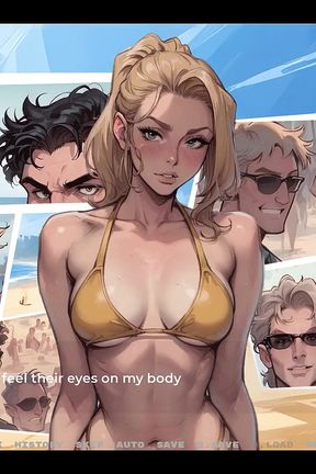 My New Girlfriend Taboo Hentai Game Ep.25 Tiny Bikini for Huge Step Sis Ass!