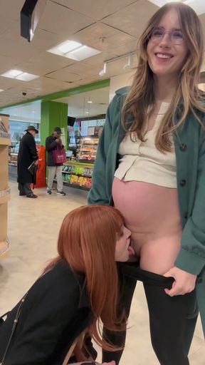 Lillyvig amateur flashing exhibitionist public lesbians