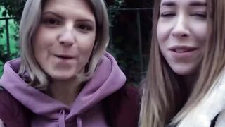 Lesbian blonde Gina Gerson diregards her girlfriend for a paid rough fucking session