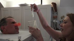 stuffed pig jerk off instructions while drinking condoms out